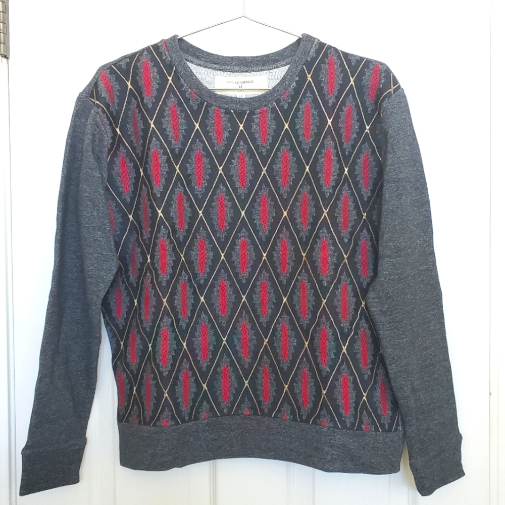 Embroidered sweater